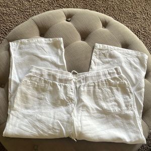 Macys Style & Company wide leg cropped pants, women’s petite